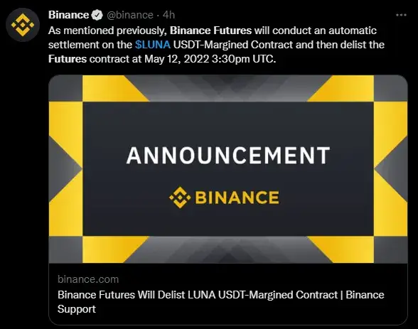 Luna na Binance: Szokujące powody, dlaczego nie kupisz jej już teraz