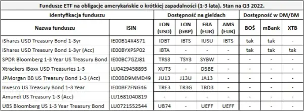 ETF-y na obligacje USA: jak inwestować w amerykański dług